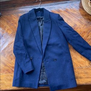 Navy Blazer Wool